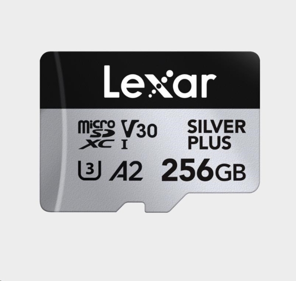Lexar microSDXC Professional SILVER Plus UHS-I/U3/A2/4K R205/W150 (V30) 256GB?v=1765233604