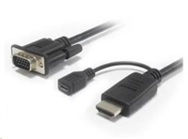PREMIUMCORD Převodník HDMI na VGA s microUSB napájením?v=1750161601