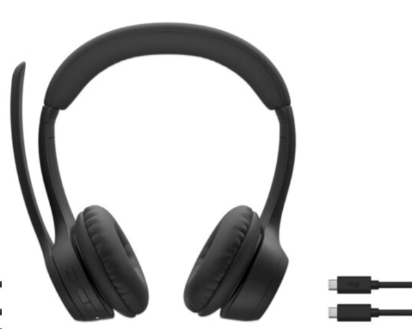 Logitech Zone 300 headset - BLACK - EMEA