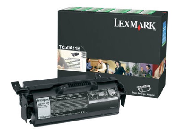 Toner Lexmark T650A11E černý