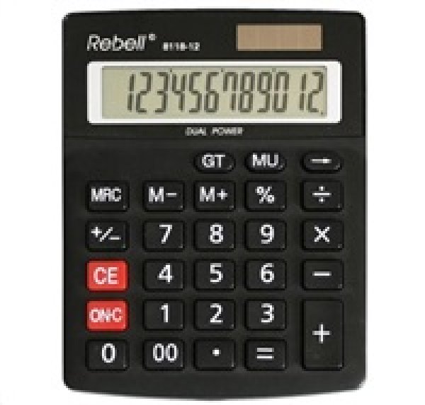 REBELL kalkulačka - RE-8118-12 BX?v=1761777603