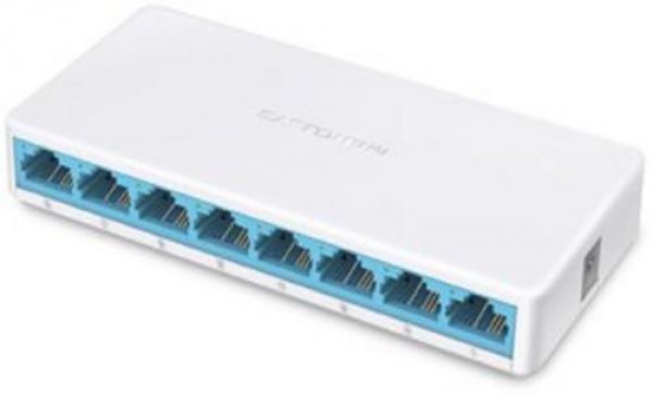 MERCUSYS switch MS108 (8x100Mb/s, fanless)