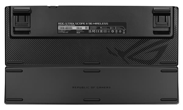 ASUS klávesnice ROG Strix Scope II 96 Wireless (ROG NX Snow) - CZ/SK