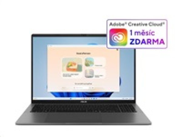 ASUS NTB Vivobook S16 (S3607CA-RP064W), Ultra 5 225H, 16" 1920x1200, 16GB, 1TB SSD, Intel, W11 Home, Matte Gray?v=1750140007