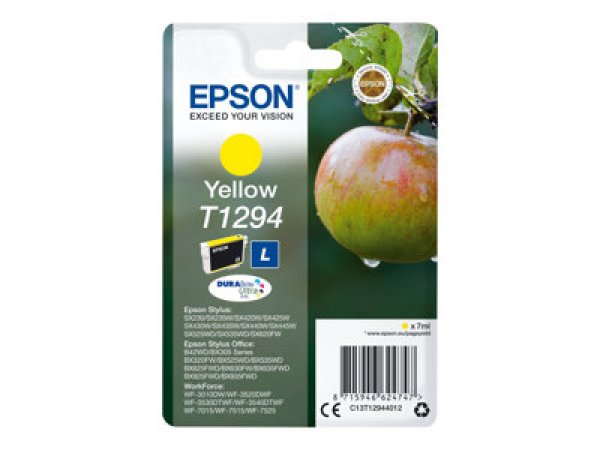 Náplň Epson C13T12944012 (L) žlutá blistr