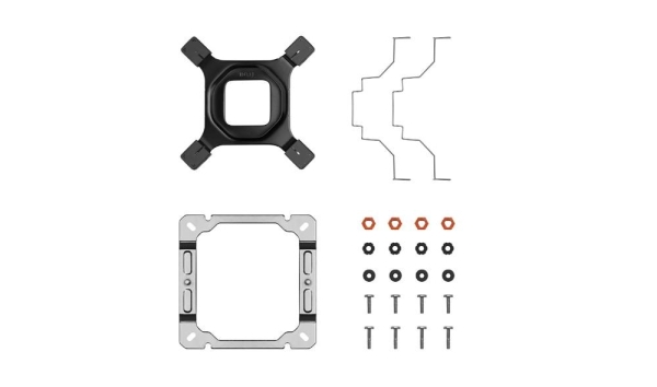 DEEPCOOL CPU Chladič AK400, 1x120mm, LGA1851, AM5, černá