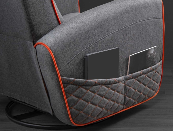 COUGAR herní křeslo FIDOM Orange/Gray