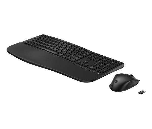 HP 680 Comfort Dual-Mode Keyboard and Mouse Combo - bezdrátový set ergonomické klávesnice a myši