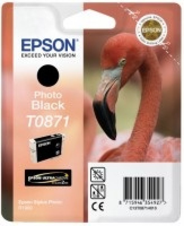 Náplň EPSON C13T08714010 foto černá (11,4 ml)