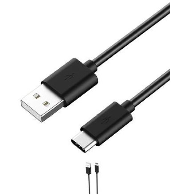 PremiumCord Kabel USB 3.1 C/M - USB 2.0 A/M, rychlé nabíjení proudem 3A, 1m, černá