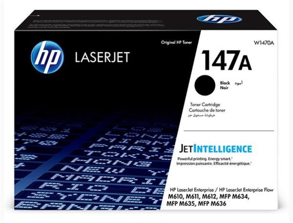 Toner HP W1470A, HP 147A černý (10 500 stran)