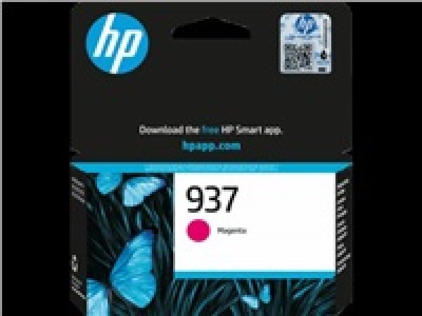 Náplň HP No.937e, 4S6W7NE purpurová (1 650 stran)