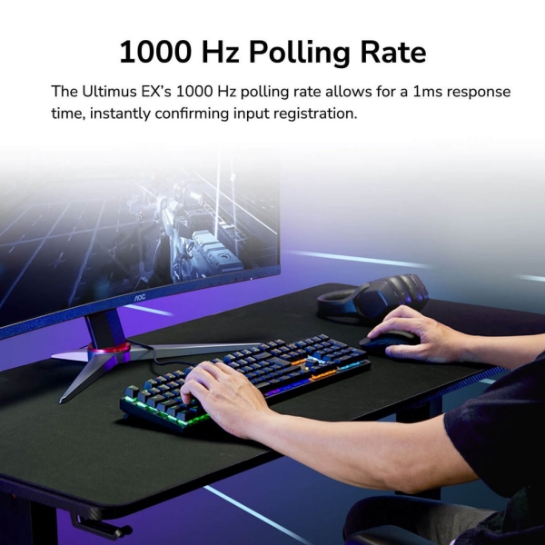 COUGAR herní klávesnice Ultimus EX black (N-KEY Rollover)