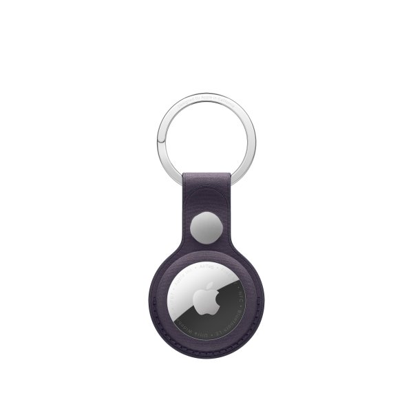 AirTag FineWoven Key Ring - Midnight Purple?v=1760650803