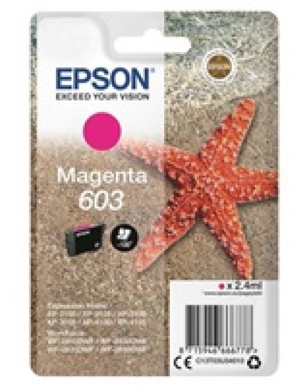 Náplň Epson 603, C13T03U34010 purpurová