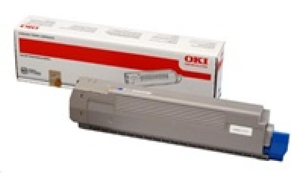 Toner OKI 44643003 azurový (7 300 stran)