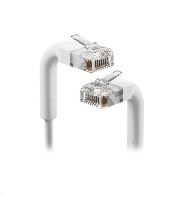 UBNT UniFi Ethernet Patch Kabel [5m, Cat6, UTP, licna, bílý]