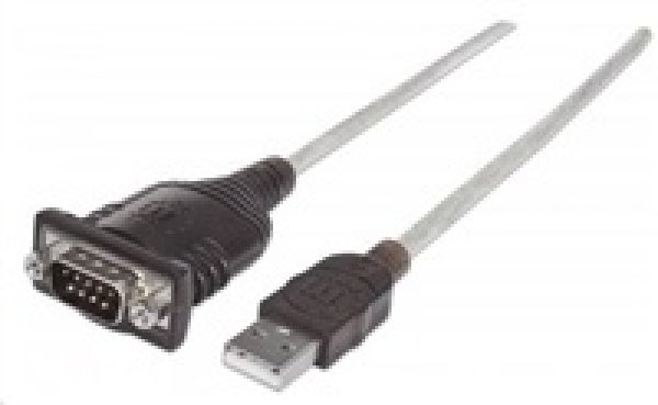 MANHATTAN Převodník z USB na sériový port (FTDI FT232RL Chip, 45cm)?v=1747857605