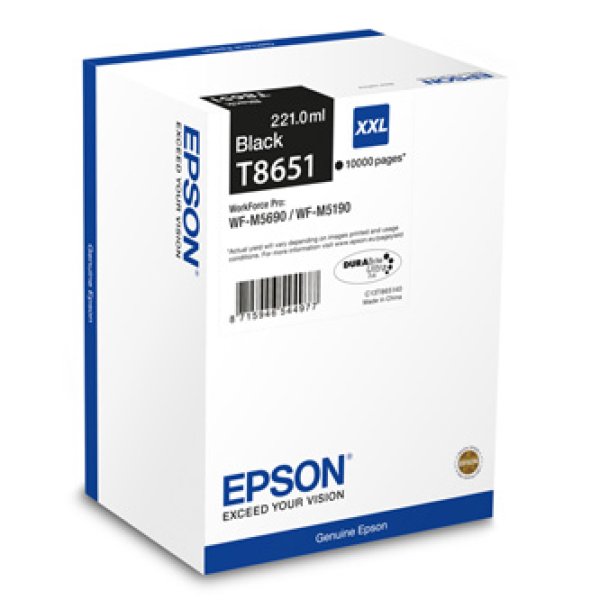 Náplň EPSON C13T865140 černá (10 000 stran)