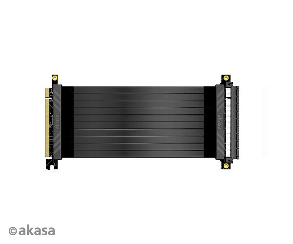 AKASA Riser black X2, 20 cm?v=1746187205