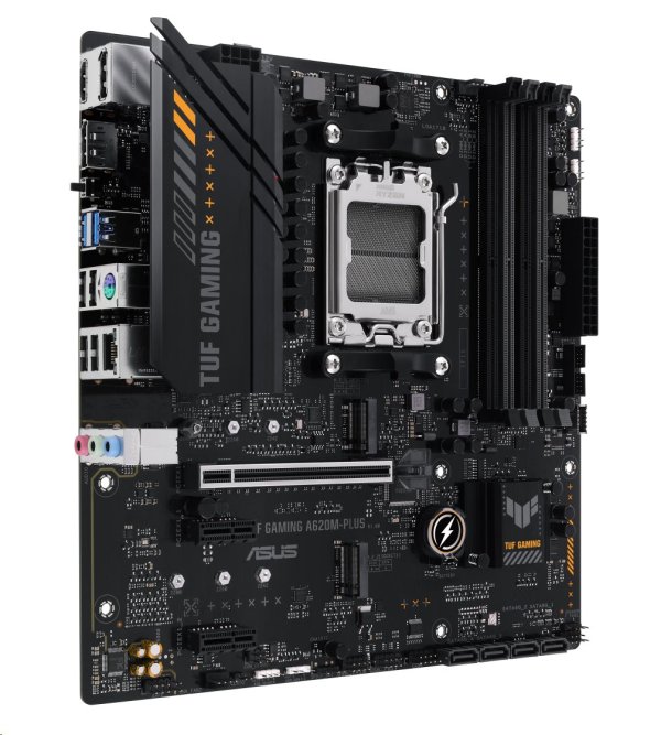 MB ASUS TUF GAMING A620M-PLUS AM5, A620, DDR5, mATX, M.2, HDMI, DP