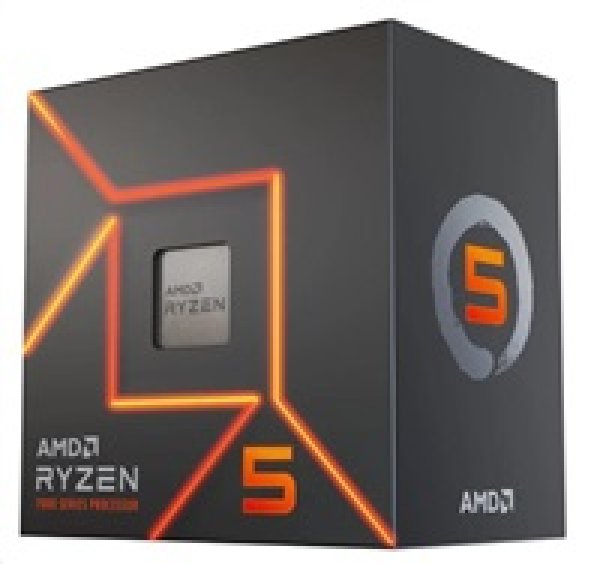 AMD cpu Ryzen 5 7600 AM5 Box (s chladičem, 3.8GHz / 5.1GHz, 6+32MB cache, 65W, 6x jádro, 12x vlákno, s grafikou), Zen4 Raphael