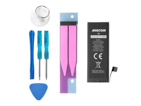 AVACOM baterie pro Apple iPhone SE 1st gen. 2016 - vysokokapacitní, Li-Ion 3,82V 2010mAh (náhrada 61?v=1750104003