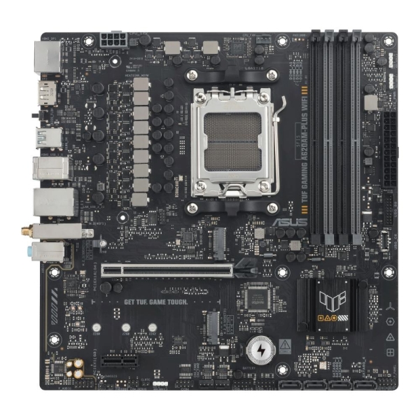 ASUS MB Sc AM5 TUF GAMING A620AM-PLUS WIFI, 4xDDR5, 2xDP, 1xHDMI, mATX