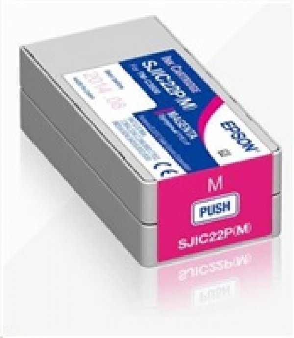 Náplň EPSON C33S020603, SJIC22PM purpurová (32,6 ml)