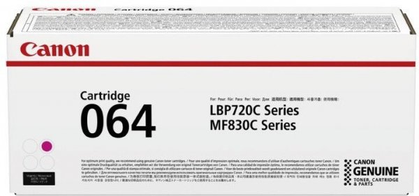 Toner CANON CRG 064M, 4933C001 purpurový (5 000 stran)