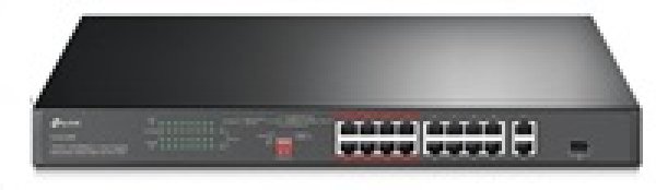 TP-Link CCTV switch TL-SL1218P (16x100Mb/s, 1xGbE uplink, 1xGbE/1xSFP combo uplink, 16xPoE+, 150W)?v=1746079203