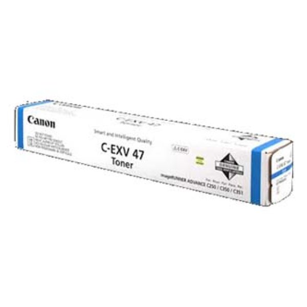 Toner CANON C-EXV47, 8517B002 azurový (21 500 stran)