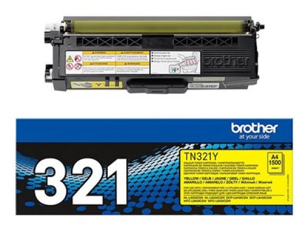 Toner BROTHER TN-321 žlutý (1 500 stran)