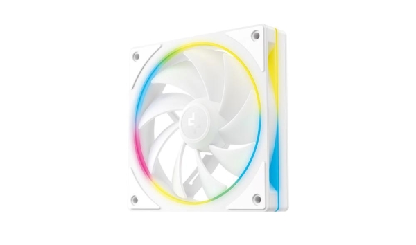DEEPCOOL Ventilátor FD12 SE WH 3v1, 3x 120mm, ARGB, bílá