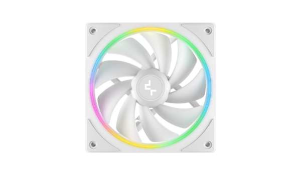 DEEPCOOL Ventilátor FD12 SE WH 3v1, 3x 120mm, ARGB, bílá