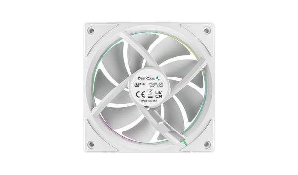 DEEPCOOL Ventilátor FD12 SE WH 3v1, 3x 120mm, ARGB, bílá