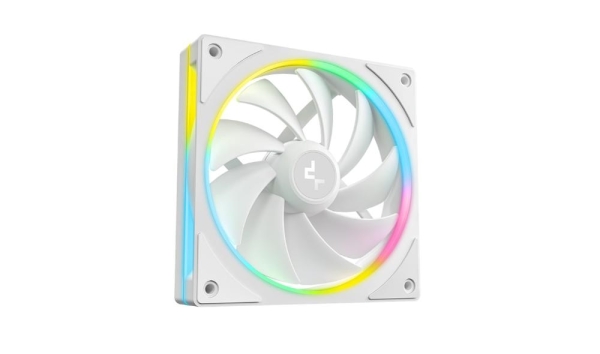 DEEPCOOL Ventilátor FD12 SE WH 3v1, 3x 120mm, ARGB, bílá
