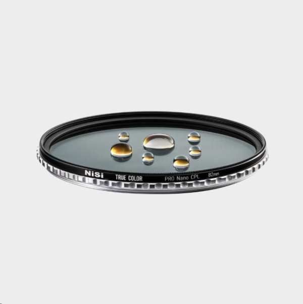 NiSi Filter Circular Polarizer True Color CPL Pro Nano 82mm