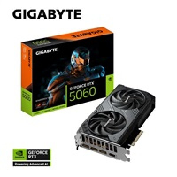 GIGABYTE GeForce RTX 5060 WINDFORCE/OC/8GB/GDDR7