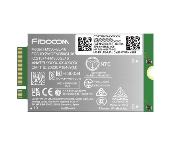 HP 4G LTE-Advanced Pro WWAN (EB G11/ZB G11)