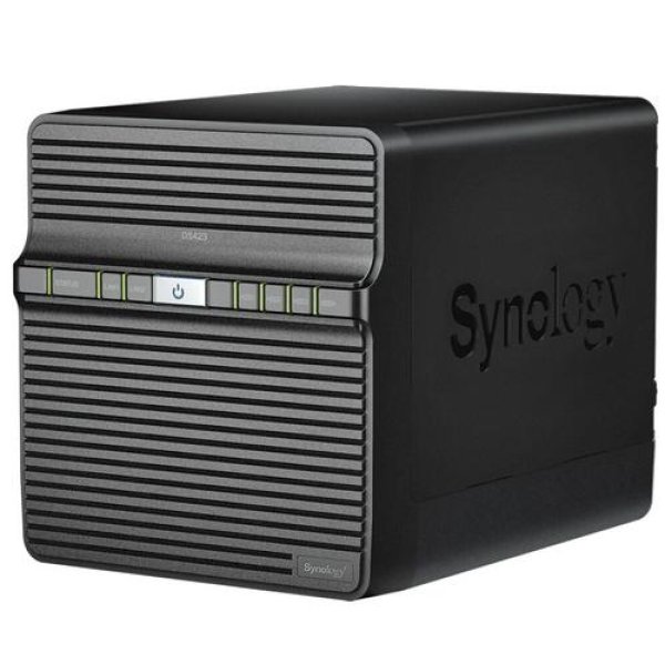 Synology DS423 DiskStation (4C/RealtekRTD1619B/1,7GHz/2GBRAM/4xSATA/2xUSB3.2/2xGbE)