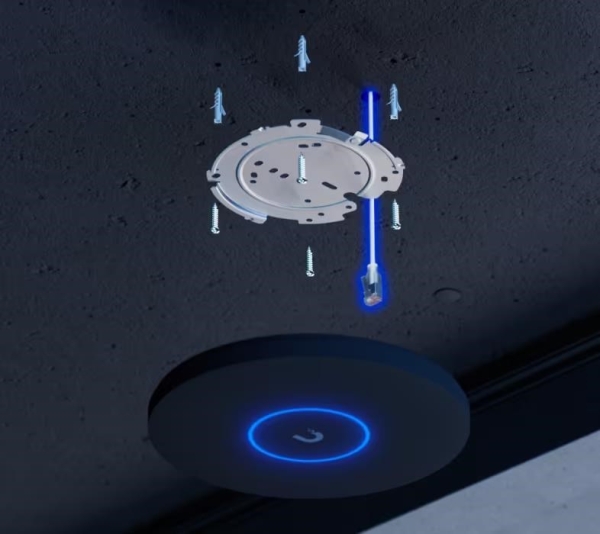 UBNT UniFi U7-Pro-XG, bez PoE adaptéru, černá