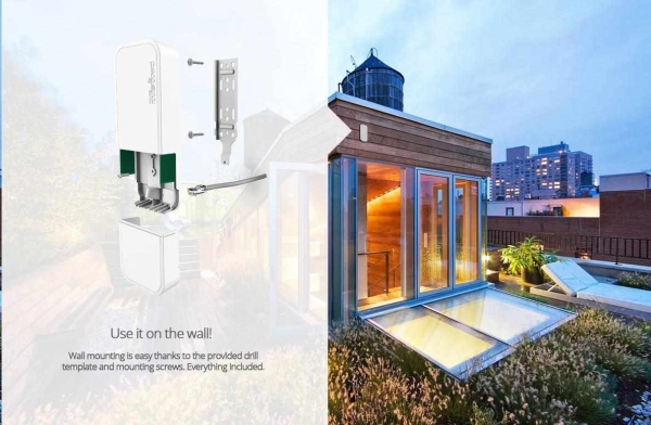 MikroTik wAP R (RBwAPR-2nD), 650MHz CPU, 64MB RAM, 1x LAN, 2.4GHz Wi-Fi, 2x2MIMO, 2dBi, vč. L4