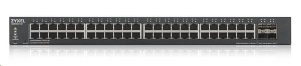 Zyxel XGS1935-52, 52 Port Lite-L3 Smart Managed Switch, 48x Gigabit Copper and 4x 10G SFP+, hybrid mode