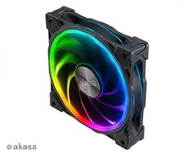 přídavný ventilátor Akasa SOHO AR LED 12 cm RGB