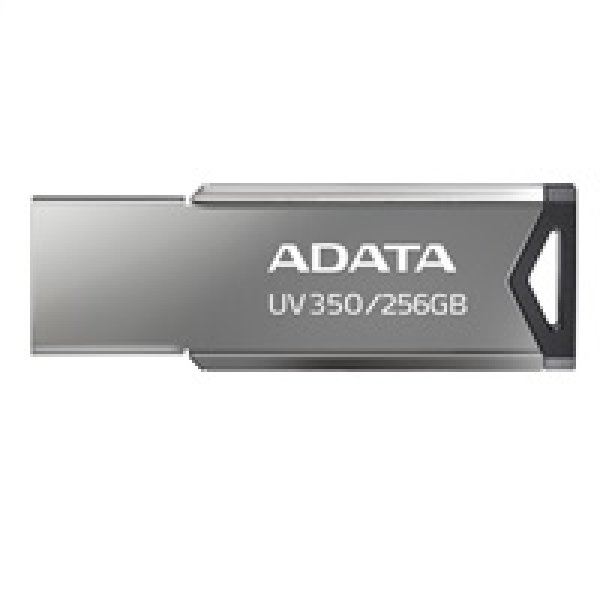 ADATA Flash Disk 256GB UV350, USB 3.2 Dash Drive, tmavě stříbrná textura kov?v=1762468805