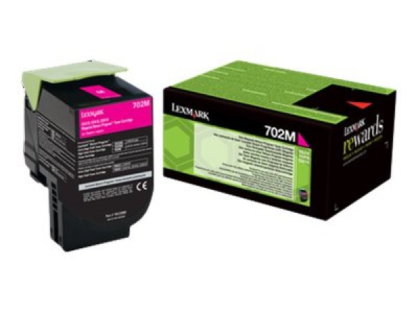 Toner LEXMARK 70C20M0 purpurový (1 000 stran)
