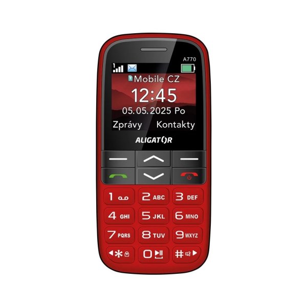 ALIGATOR A770 Senior červený + stol.nab.?v=1750744806