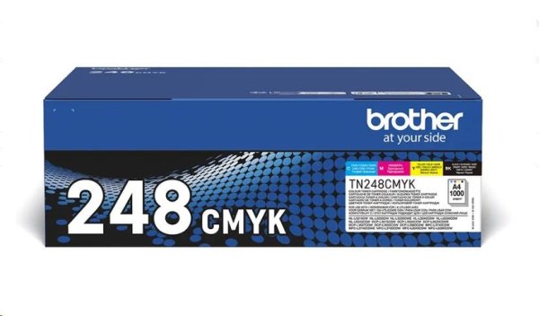 Toner BROTHER TN-248 černý, azurový, žlutý, magenta (4x 1 000 stran)?v=1750104003