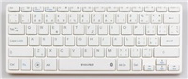 EVOLVEO WK29W/Bezdrátová Bluetooth/CZ-Layout/Bílá